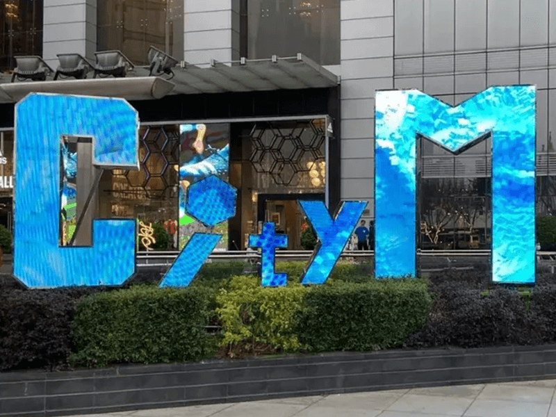 P1.25 LED Letter Display