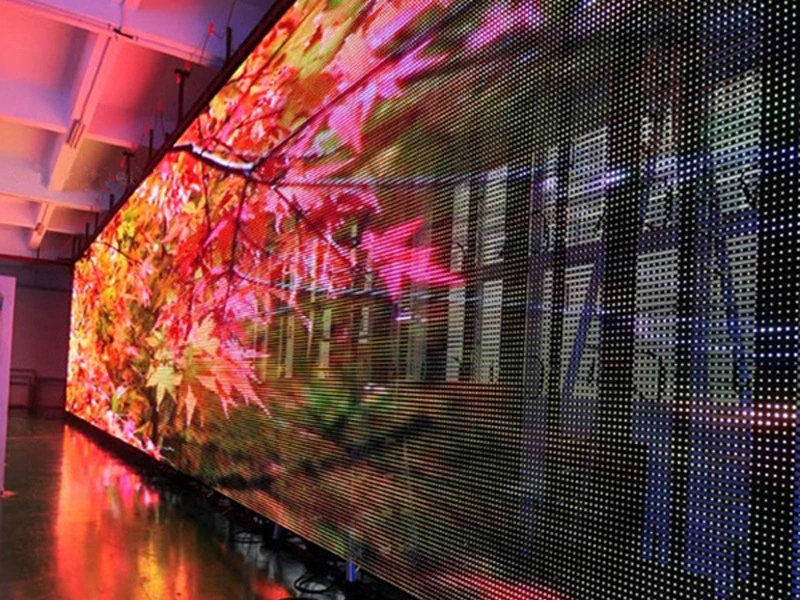 LED transparent screen advantage