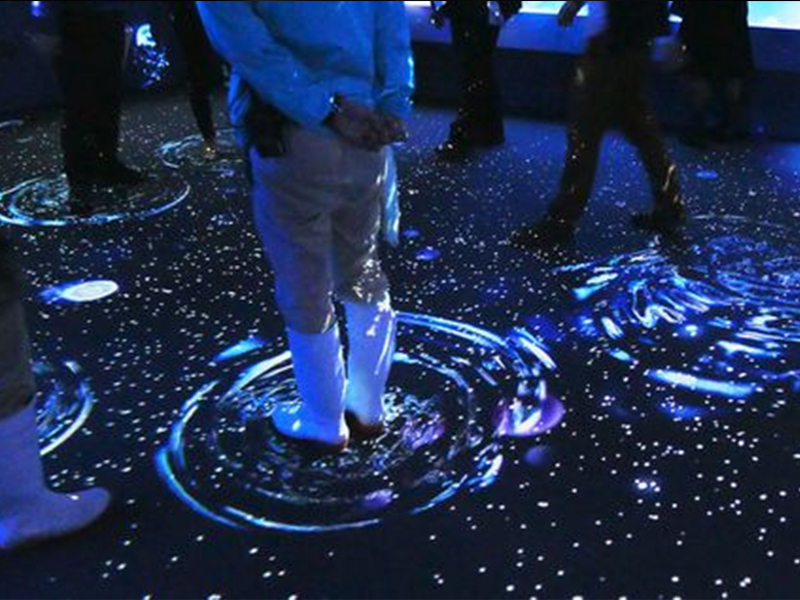 LED floor tile screen