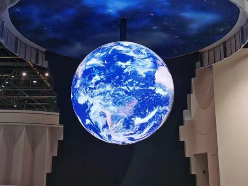 The charm of spherical Led screen: large visual shock