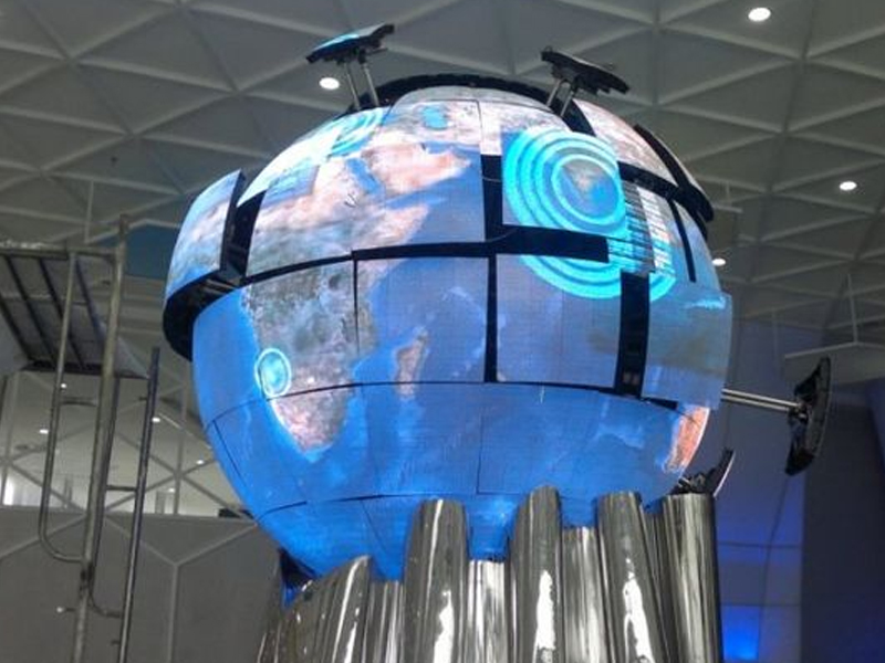 LED spherical screen all-round explanation